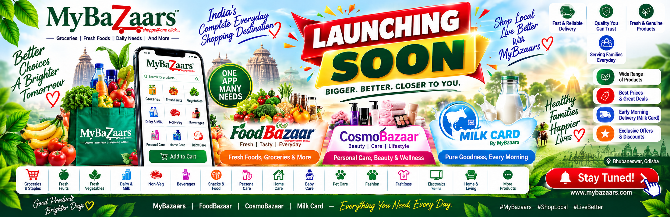 My Bazaars promotional banner
